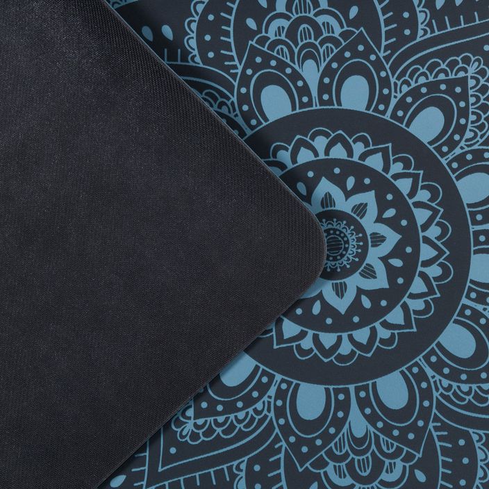 Килимок для йоги  Yoga Design Lab Infinity Yoga 3 мм синій Mandala Teal 4