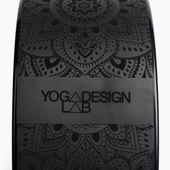 Колесо для йоги Yoga Design Lab Wheel чорне WH-PU-Mandala Night (OB) 3