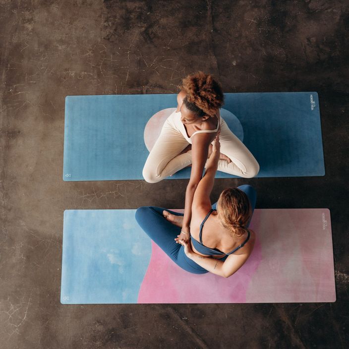 Килимок для йоги  Yoga Design Lab Combo Yoga 5,5 мм рожевий Thar 8