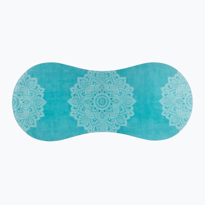 Килимок для йоги  Yoga Design Lab Curve 3,5 мм бірюзовий Mandala Turquoise 2