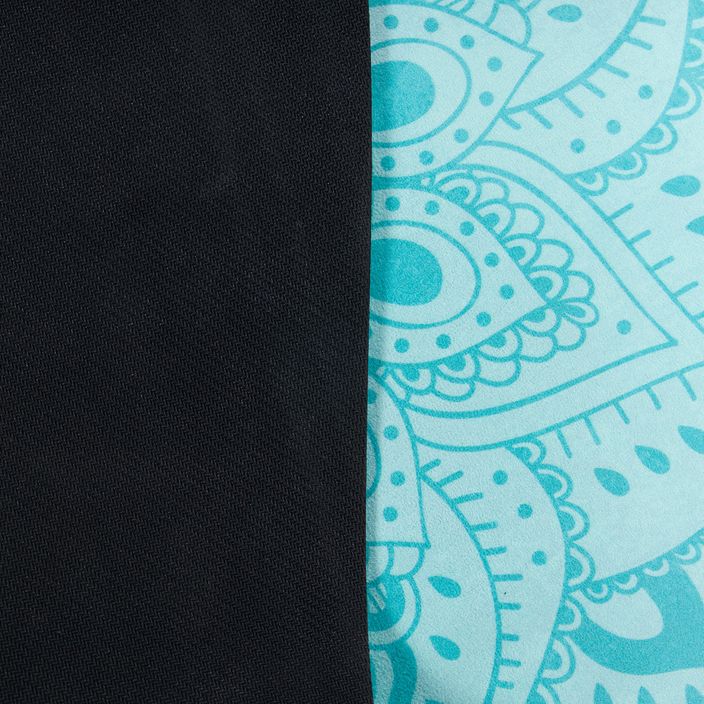 Килимок для йоги  Yoga Design Lab Curve 3,5 мм бірюзовий Mandala Turquoise 4