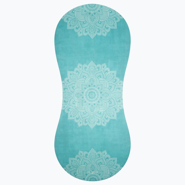 Килимок для йоги  Yoga Design Lab Curve 3,5 мм бірюзовий Mandala Turquoise 5