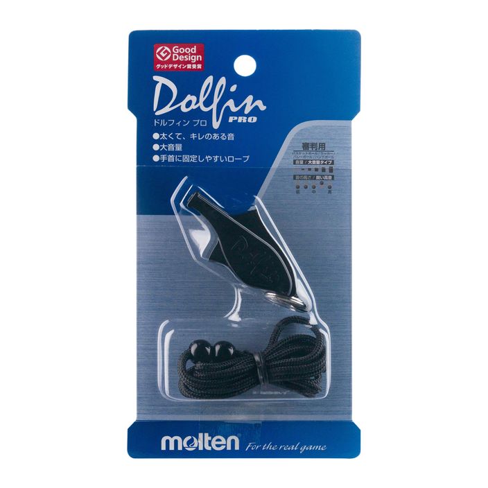 Свисток Molten Dolfin Pro чорний WDFPBK 2