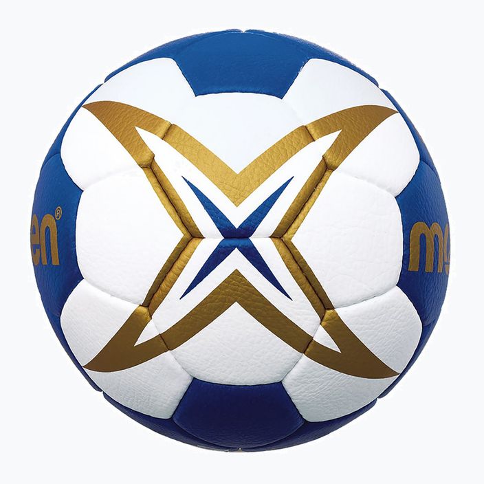 М'яч для гандболу Molten H2X5001-BW IHF blue/white розмір 2 2