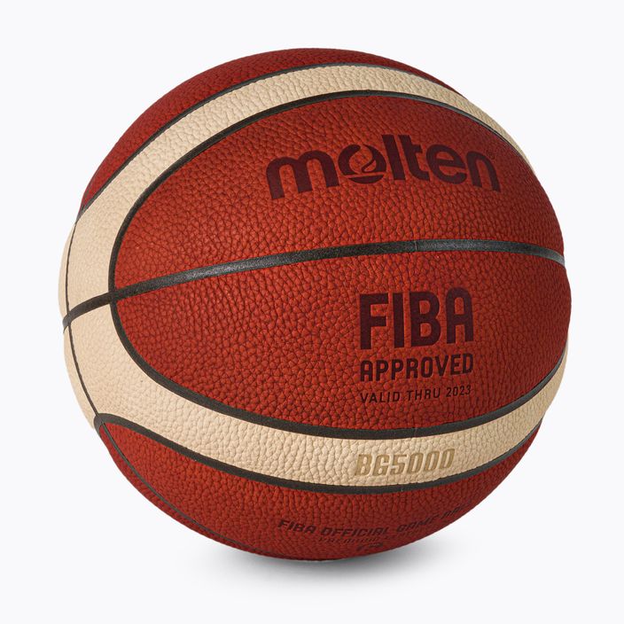 Баскетбольний м'яч Molten B6G5000 FIBA Розмір 6 2