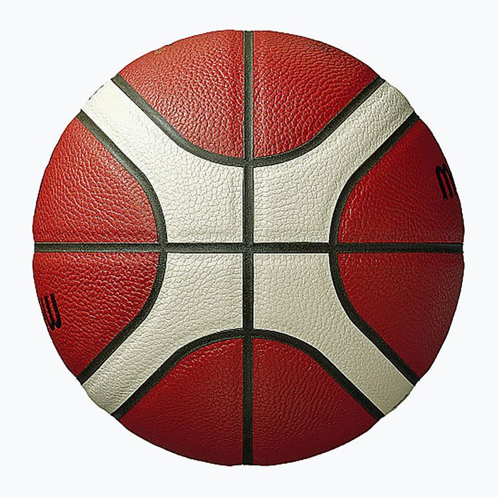 М'яч для баскетболу Molten B7G4500 FIBA orange/ivory розмір 7 5