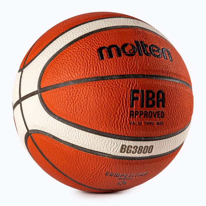 Баскетбольний м'яч Molten B5G3800 FIBA Розмір 5