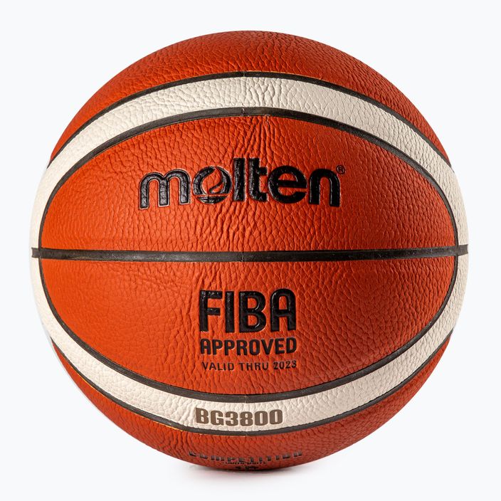 Баскетбольний м'яч Molten B5G3800 FIBA Розмір 5 2