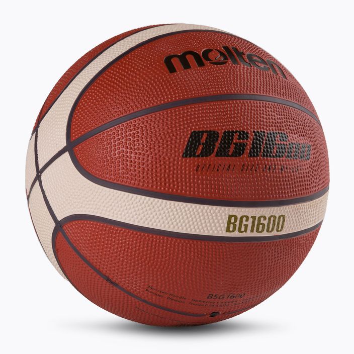 Баскетбольний м'яч Molten B5G1600 Розмір 5 2