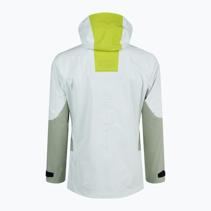 Куртка гірськолижна чоловіча Descente Shaun grey/green 2