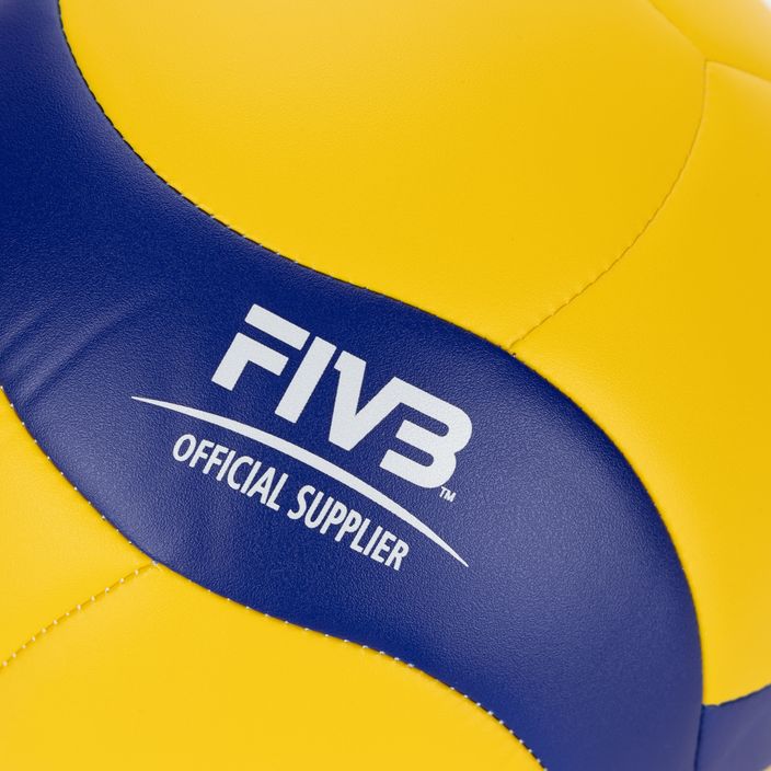 М'яч волейбольний Mikasa V360W жовтий/синій розмір 5 3