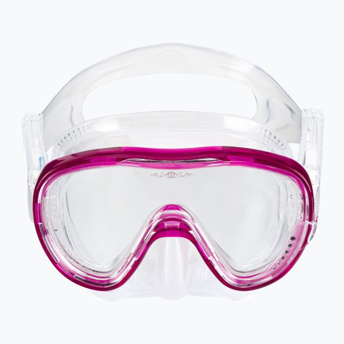 Маска для дайвінгу / підводного плавання TUSA Tina Fd Mask рожево-безбарвна M-1002 2
