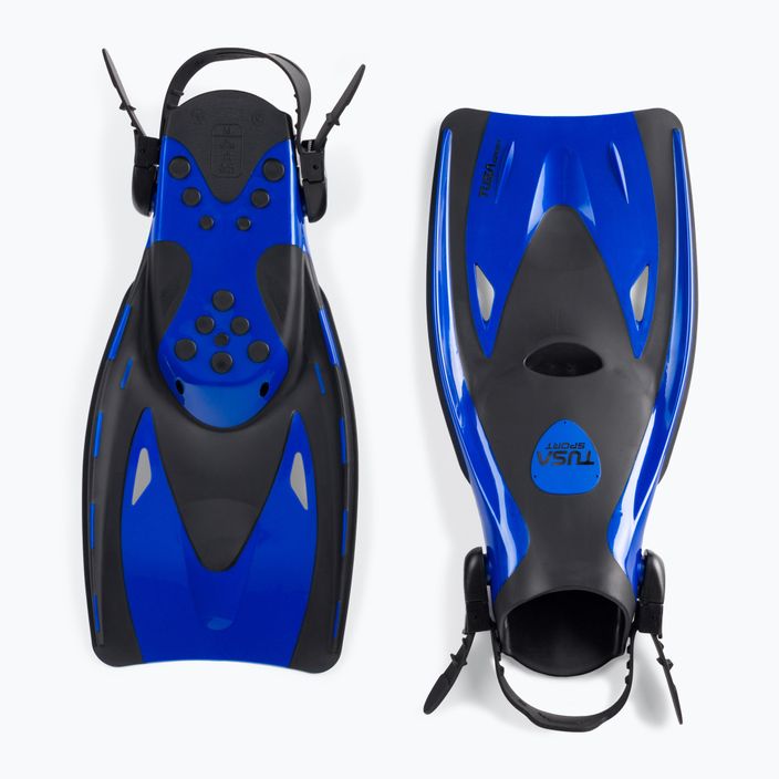 Ласти для снорклінгу TUSA Sportstrap Snorkel Fin блакитний UF-21 2