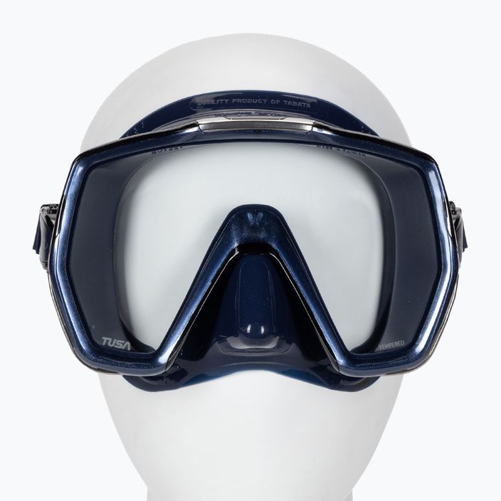 Маска для дайвінгу TUSA Freedom Hd Mask блакитна M-1001 4