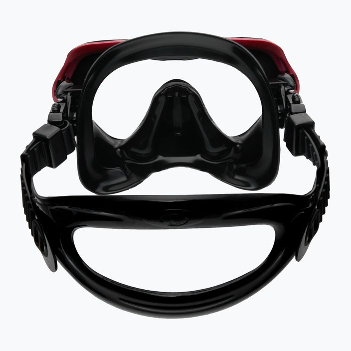 Маска для дайвінгу / підводного плавання TUSA Paragon S Mask чорно-рожева M-1007 5