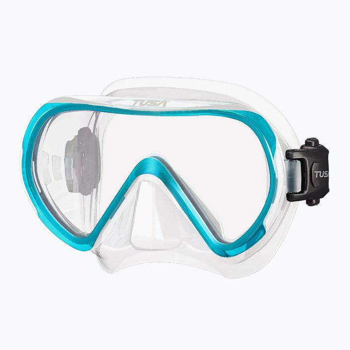 Бірюзова маска для підводного плавання TUSA Ino