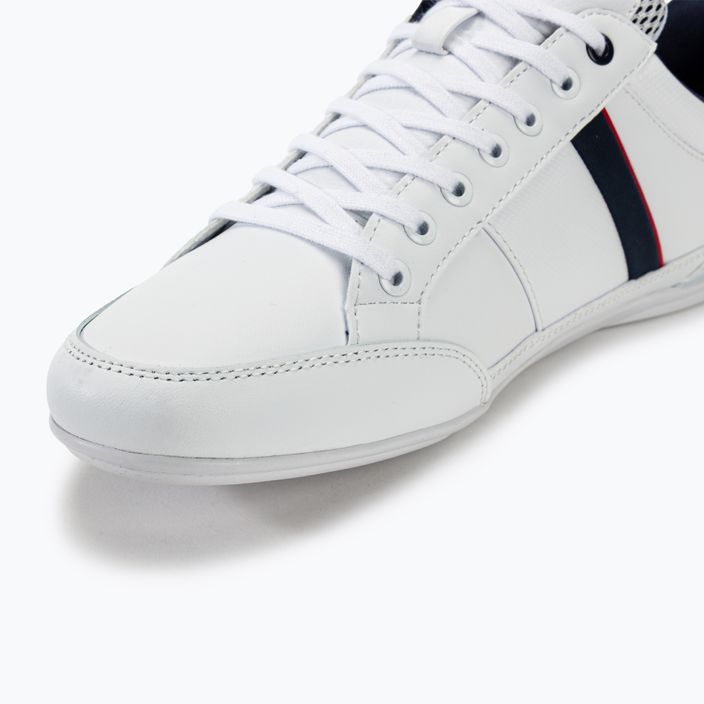 Чоловічі туфлі Lacoste 40CMA0067 білий / темно-синій / червоний 7