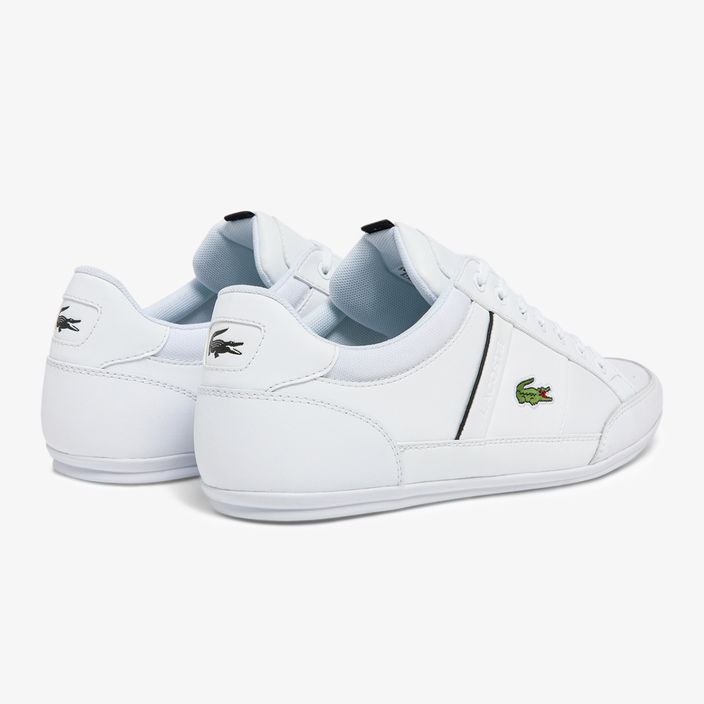 Чоловічі туфлі Lacoste 42CMA0014 білий/чорний 10