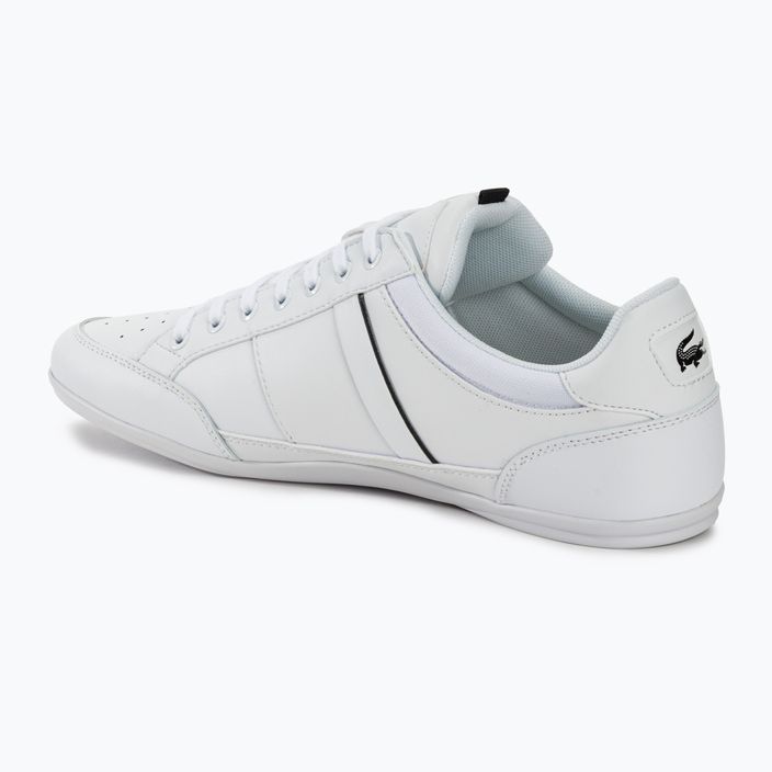 Чоловічі туфлі Lacoste 42CMA0014 білий/чорний 3