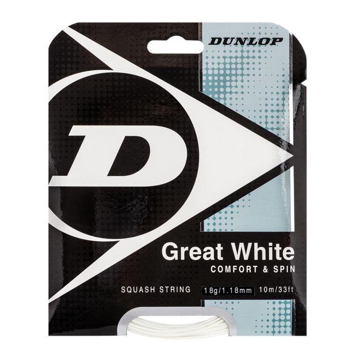 Струна для сквошу Dunlop Bio Great sq. 10 m біла 624700 2