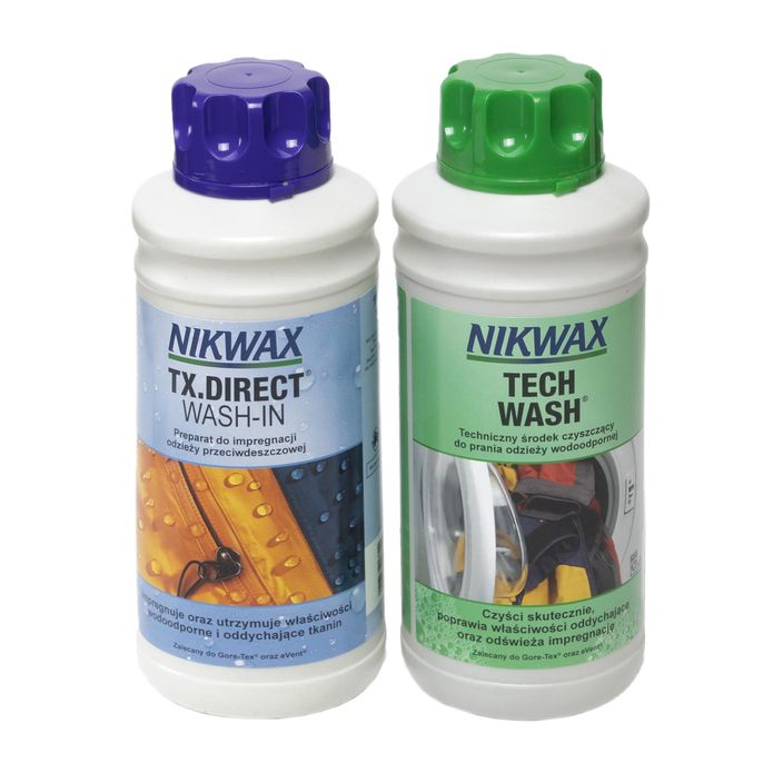 Набір засобів по догляду за одягом Nikwax Tech Wash + TX-Direct 2x1л 137 2