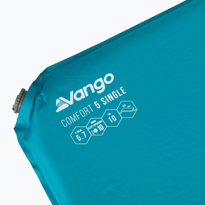 Килимок самонадувний Vango Comfort Single 5 cm блакитний SMQCOMFORB36A11 3