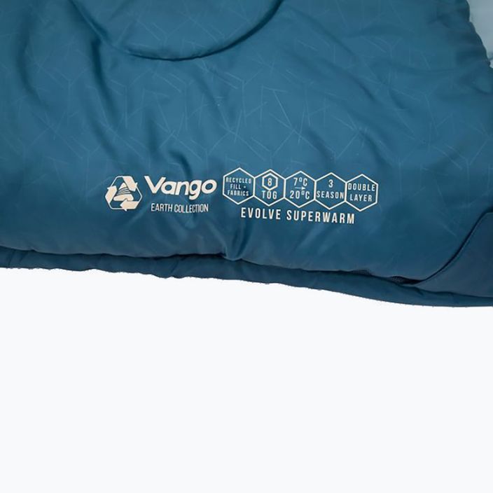 Спальний мішок Vango Evolve Superwarm Single блакитний SBREVOLVEM23TJ8 10