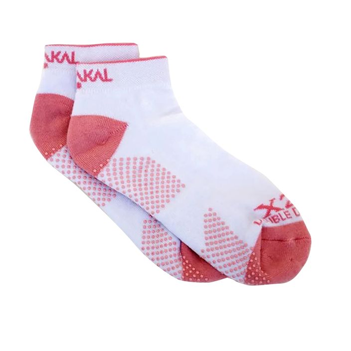 Шкарпетки для сквошу жіночі Karakal X2+ Trainer біло-рожеві KC537 2