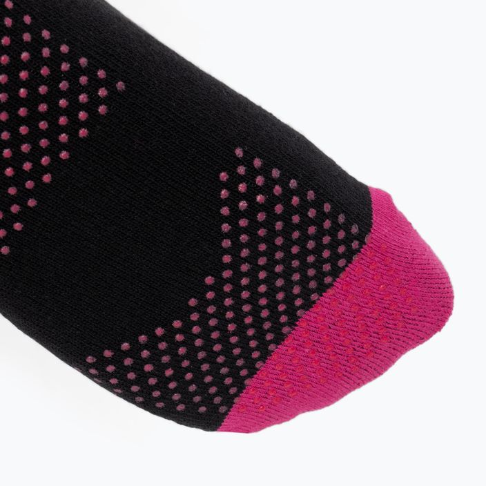 Шкарпетки для сквошу жіночі Karakal X2+ Trainer чорно-рожеві KC538 4