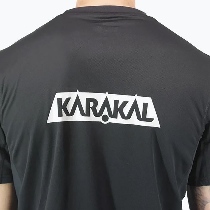Футболка для сквошу чоловіча Karakal Pro Tour Tee чорна KC5421 6