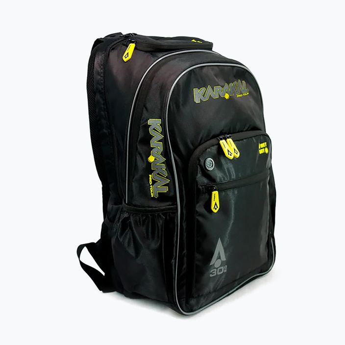 Рюкзак для сквошу Karakal Pro Tour 2.0 30 l black/yellow 2