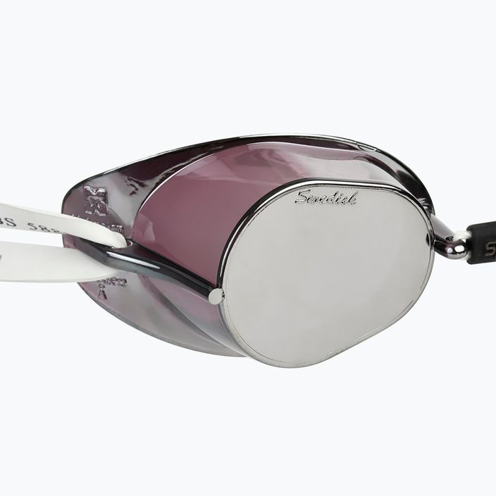 Окуляри для плавання Speedo Swedish Mirror white/chrome 8-706062150 2
