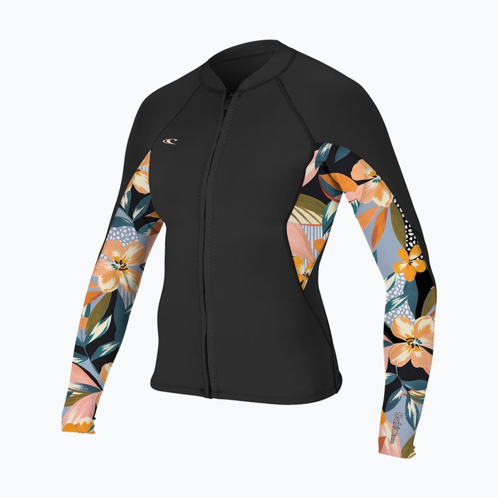 Жіноча неопренова куртка O'Neill Bahia 1/0,5 мм Full-Zip чорна/демісезонна/чорна