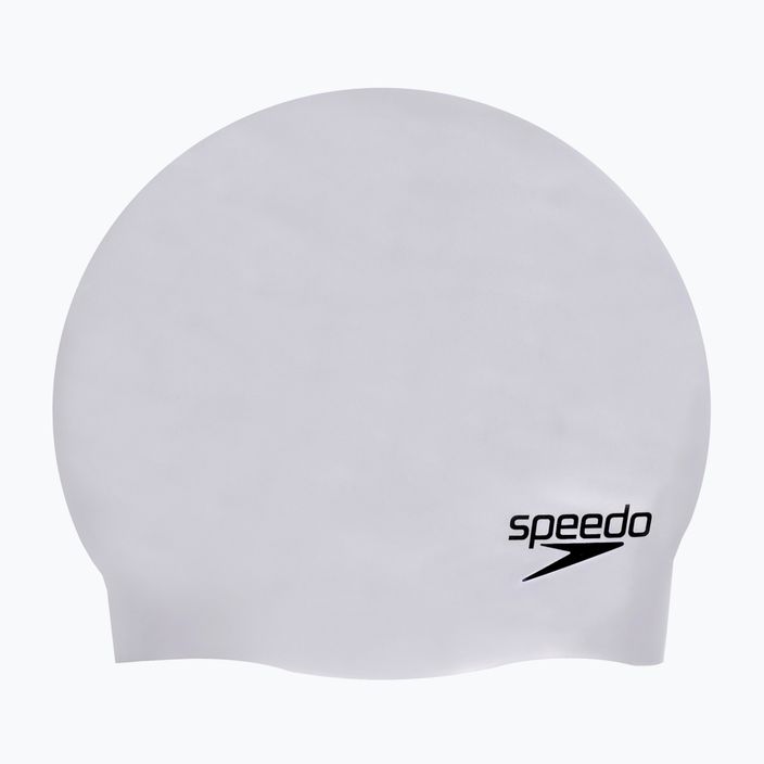 Шапочка для плавання Speedo Plain Moulded Silicone срібляста 8-709849086 4