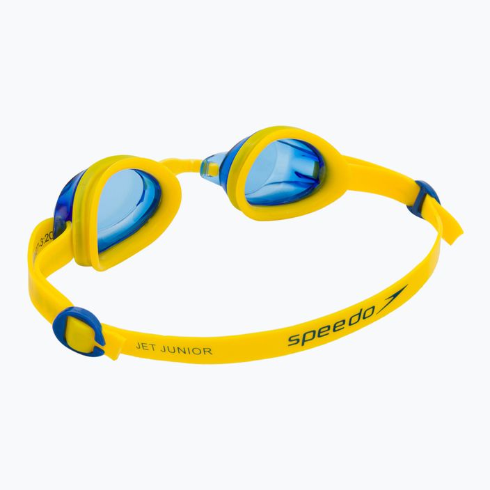 Окуляри для плавання дитячі Speedo Jet V2 empire yellow/neon blue 8-09298B567 5