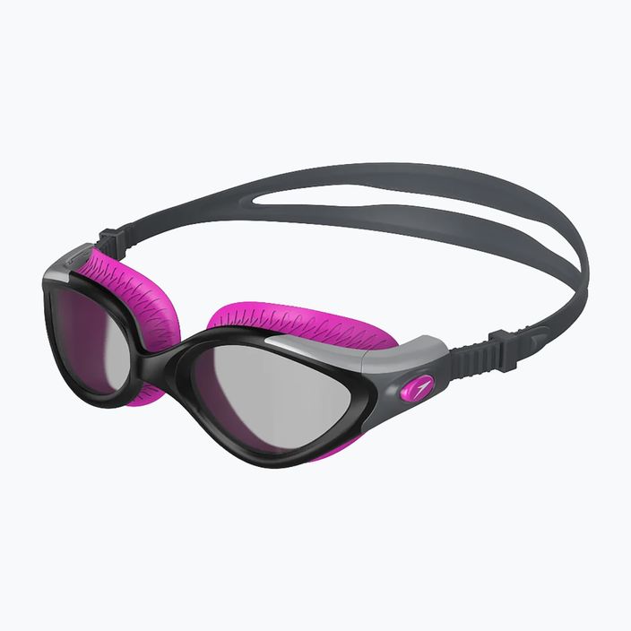 Окуляри для плавання жіночі Speedo Futura Biofuse Flexiseal Dual Female ecstatic pink/black/smoke  8-11314B980 6