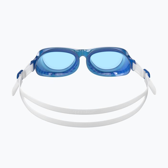 Окуляри для плавання дитячі Speedo Futura Classic Junior clear/neon blue 7