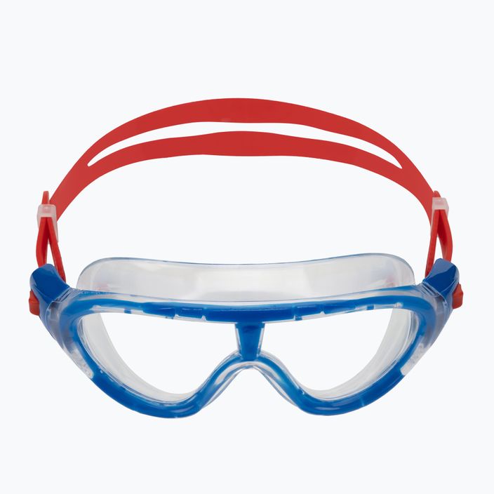 Маска для плавання дитяча Speedo Rift Junior lava red/beautiful blue/clear 8-01213C811 2