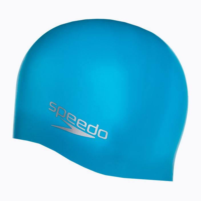 Шапочка для плавання Speedo Plain Moulded Silicone блакитна 8-70984D437 2