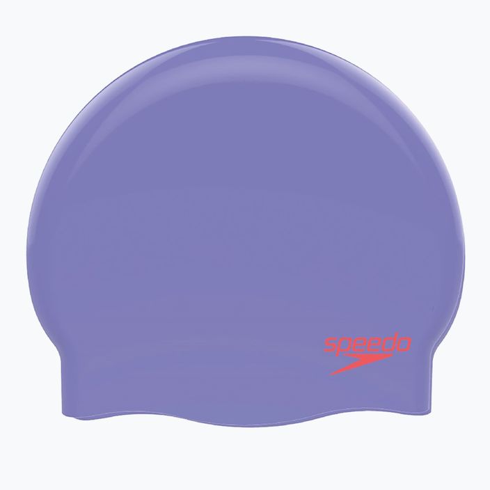 Шапочка для плавання дитяча Speedo Plain Moulded фіолетова 8-70990d438 2