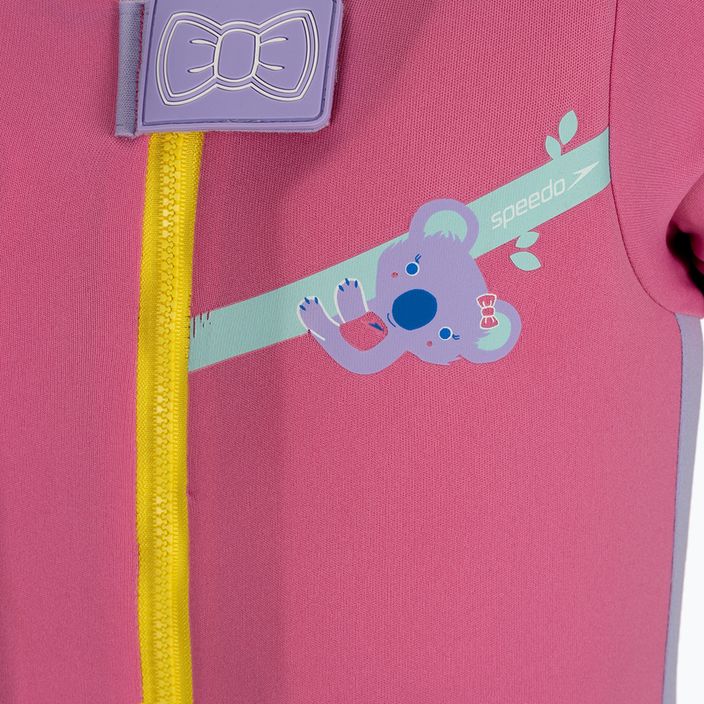 Купальник дитячий Speedo Koala Printed Float купальник+жилет рожевий 8-12258 3