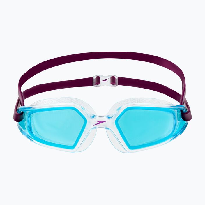 Окуляри для плавання дитячі Speedo Hydropulse Junior deep plum/clear/light blue 68-12270D657 2
