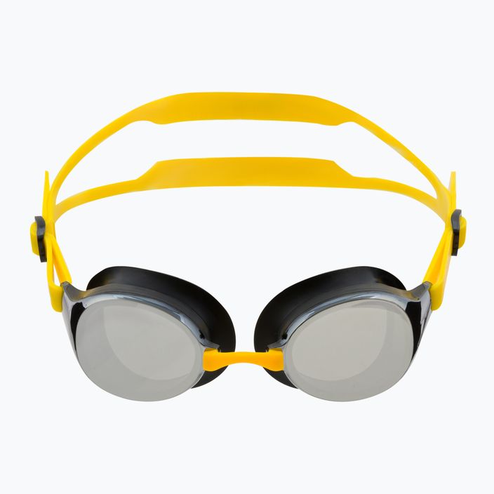 Окуляри для плавання дитячі Speedo Hydropure Mirror Junior yellow/black/chrome 8-12671F277 2