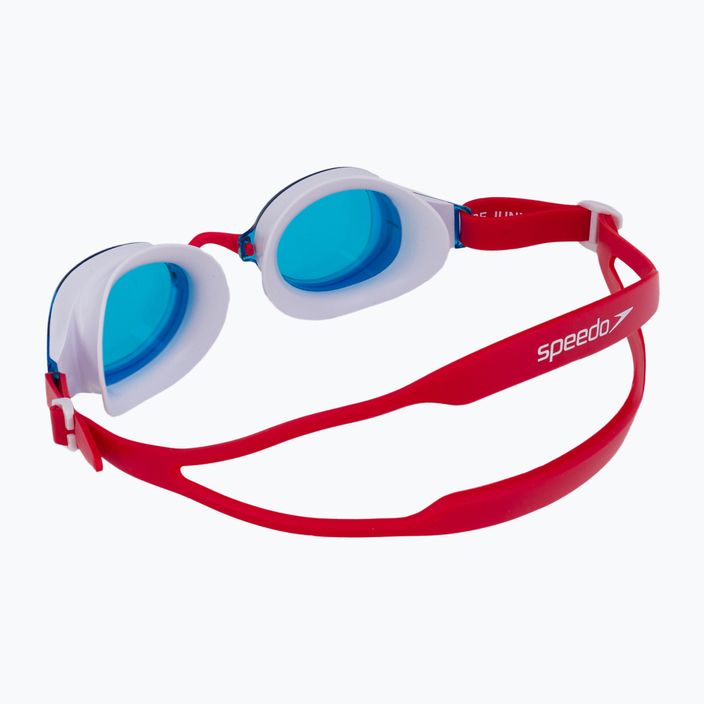 Окуляри для плавання дитячі Speedo Hydropure Junior red/white/blue 8-126723083 4