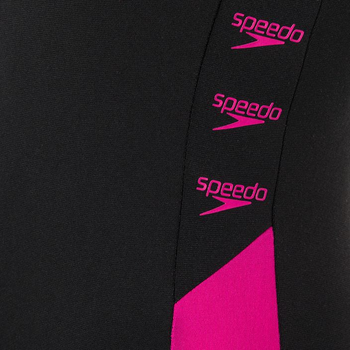 Купальник суцільний жіночий Speedo Boom Logo Splice Muscleback B344 чорний 12900B344 3