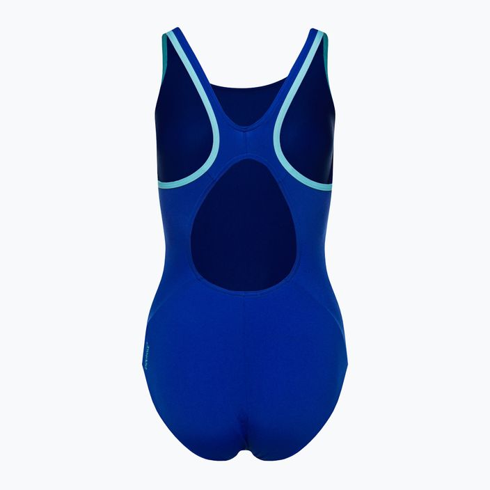 Купальник суцільний жіночий Speedo Boom Logo Splice Muscleback G008 блакитний 12900G008 2