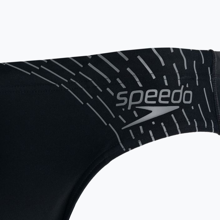 Плавки чоловічі Speedo Medley Logo 7cm Brief чорні 8-09739G692 3