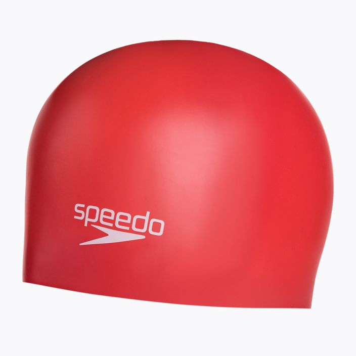 Шапочка для плавання Speedo Plain Moulded Silicone червона 68-70984 2