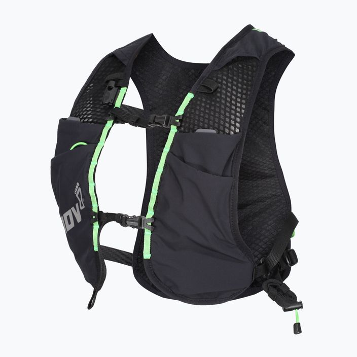 Біговий рюкзак Inov-8 VentureLite 4 чорний/зелений 4