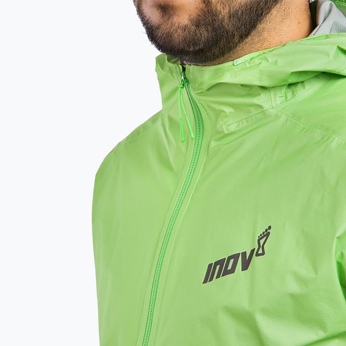 Куртка для бігу чоловіча Inov-8 Raceshell Pro FZ green 3